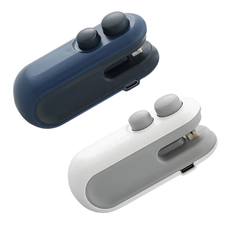 Kitchsculpt - 2-in-1 Mini Bag Sealer